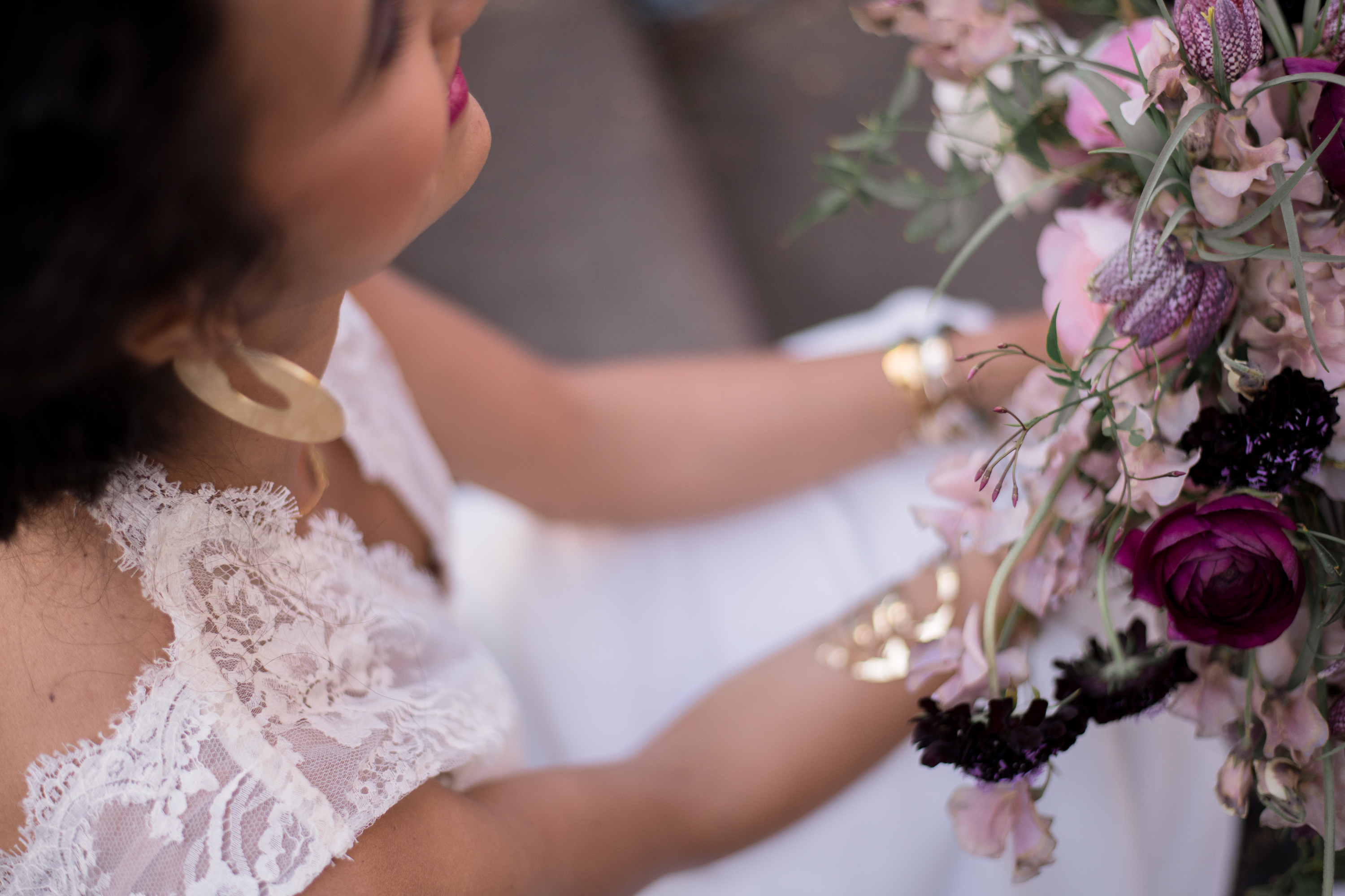 Love avec un grand L, shooting d'inspiration de robes de mariée Queen to be