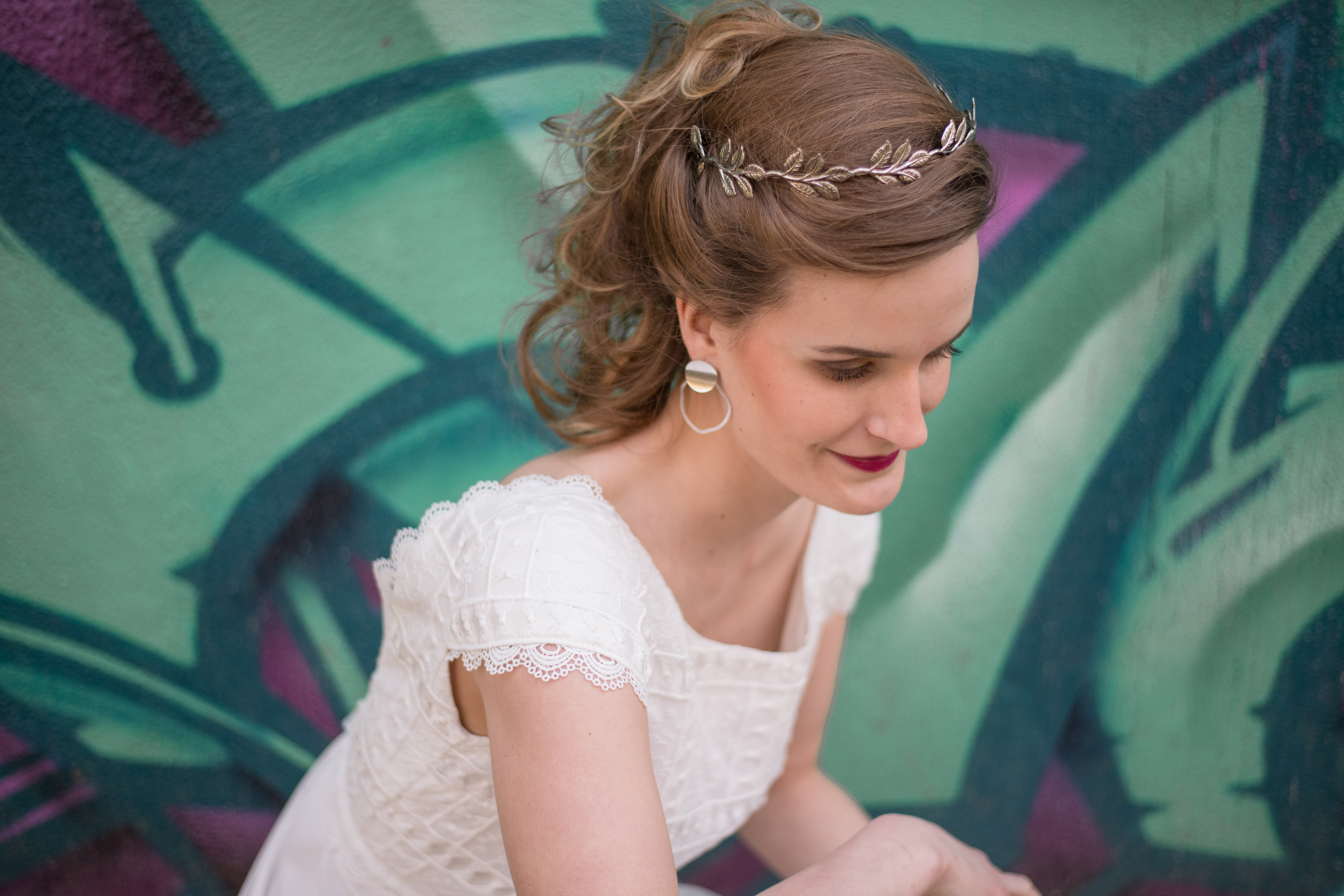 Love avec un grand L, shooting d'inspiration de robes de mariée Queen to be