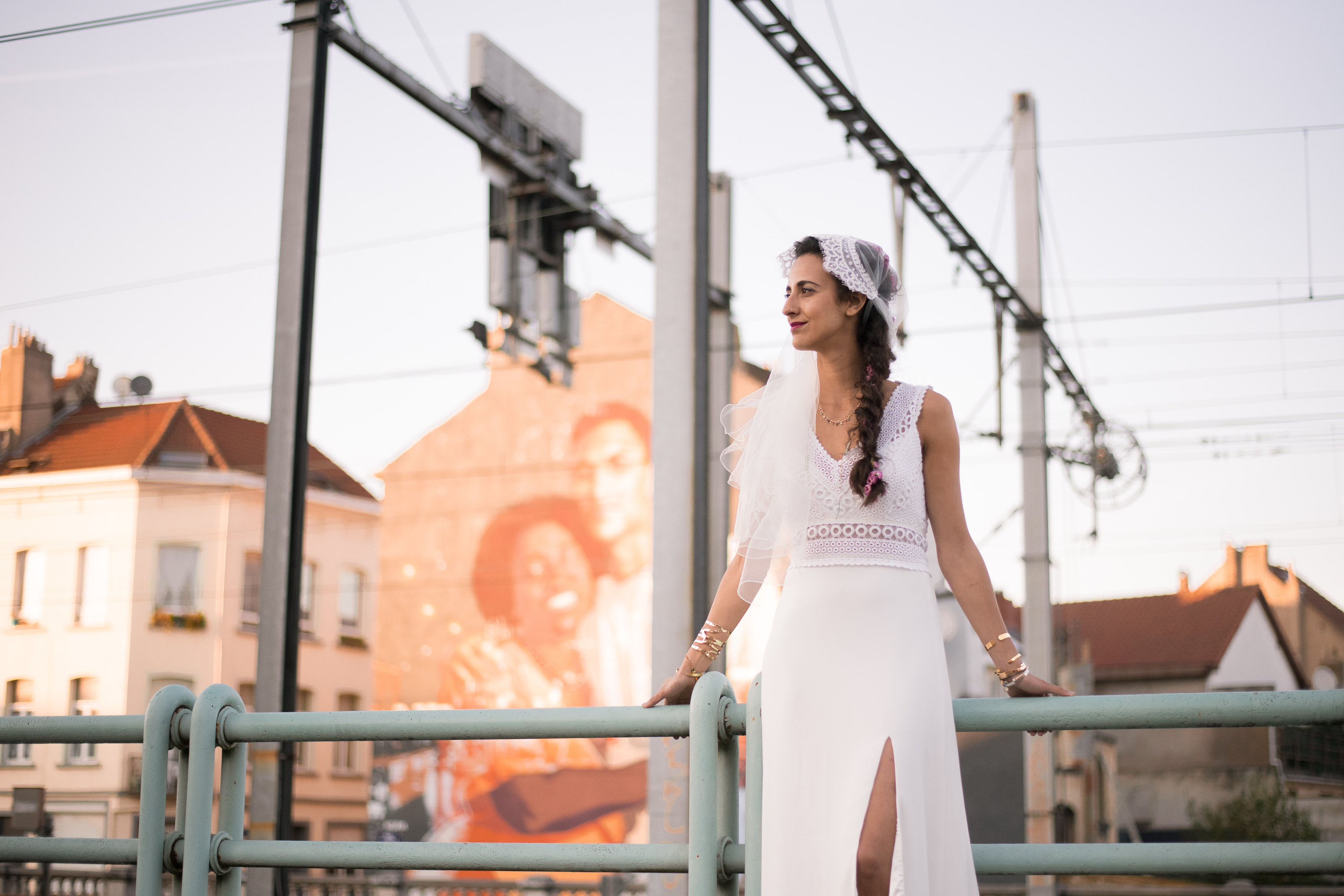 Love avec un grand L, shooting d'inspiration de robes de mariée Queen to be