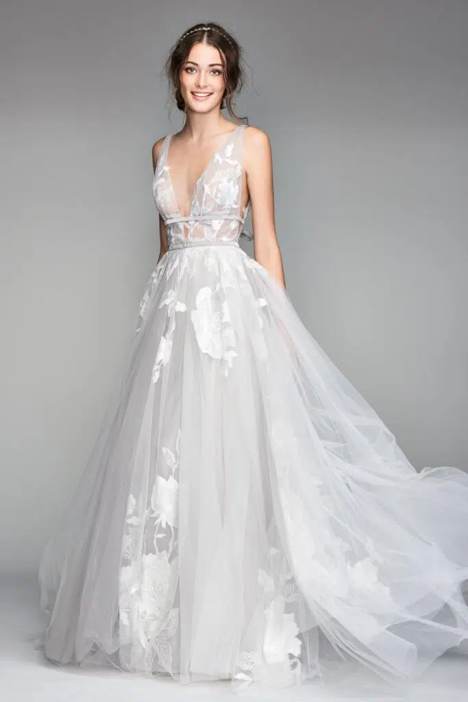 Galatea, robe de mariée Watters, showroom Queen to be