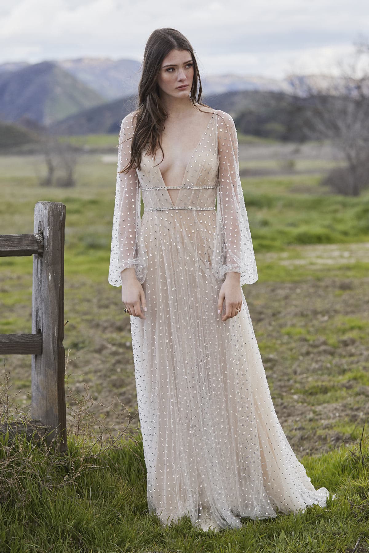 Lunella, robe de mariée Watters, showroom Queen to be