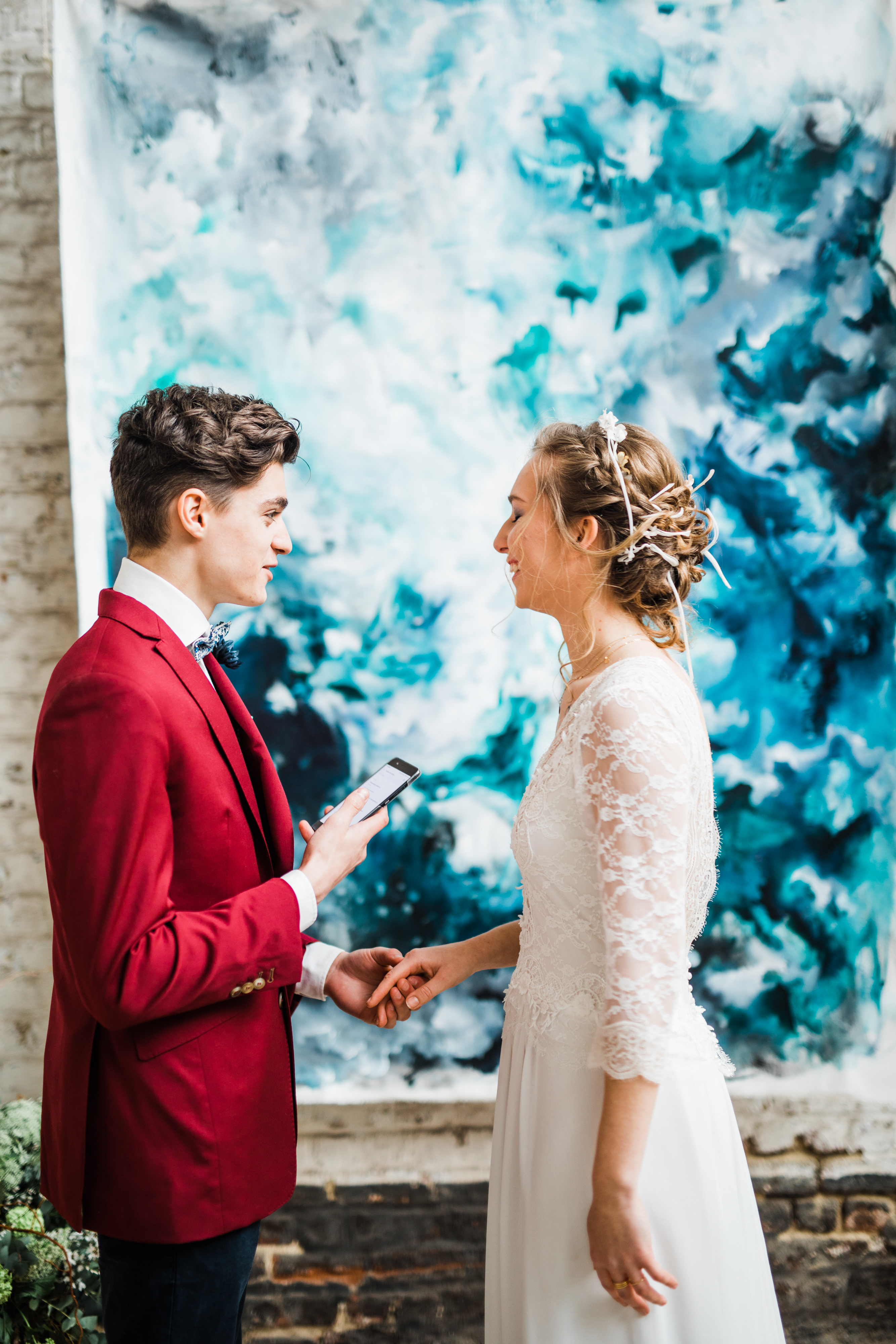 Shooting de robes de mariée par Queen to be