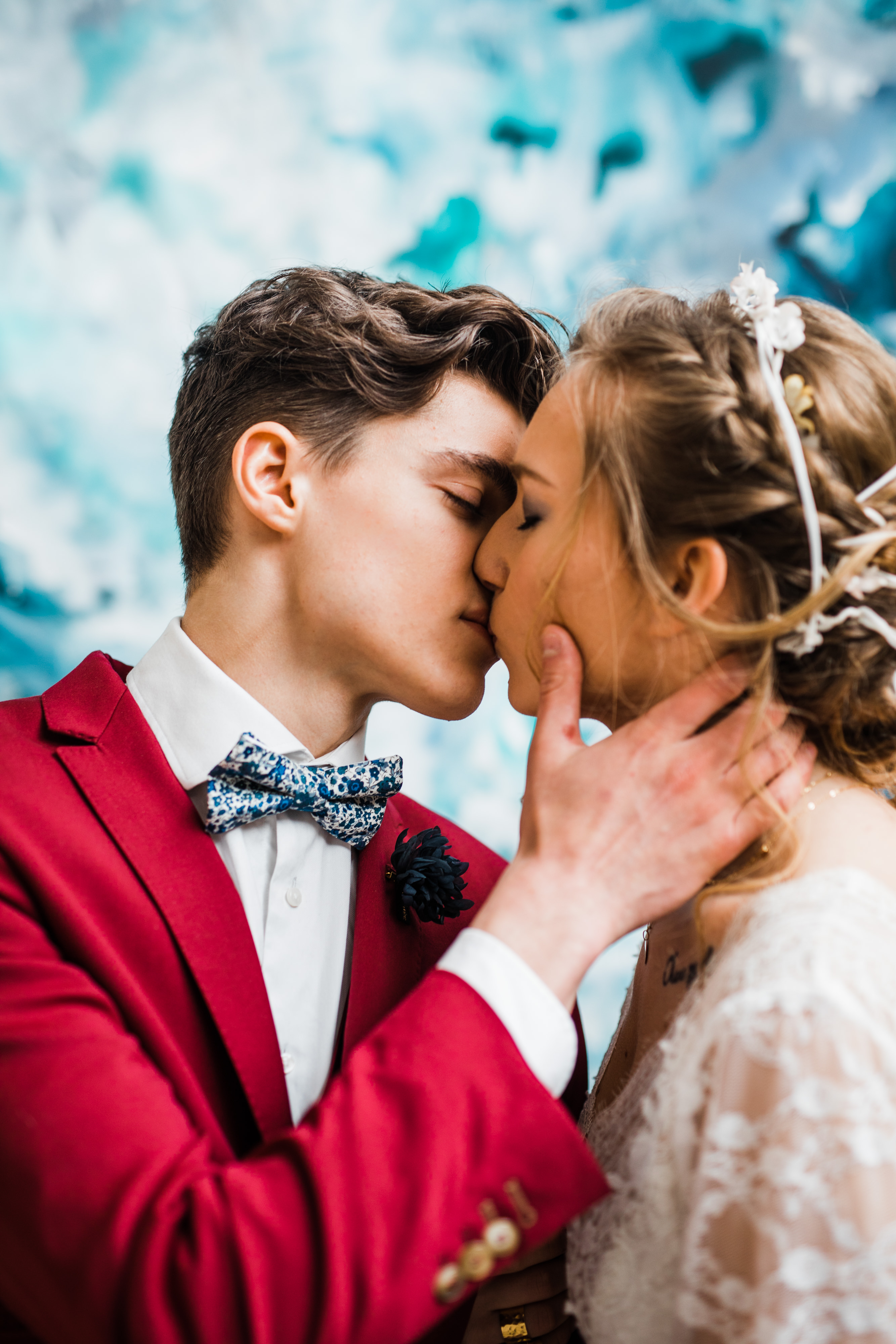 Shooting de robes de mariée par Queen to be