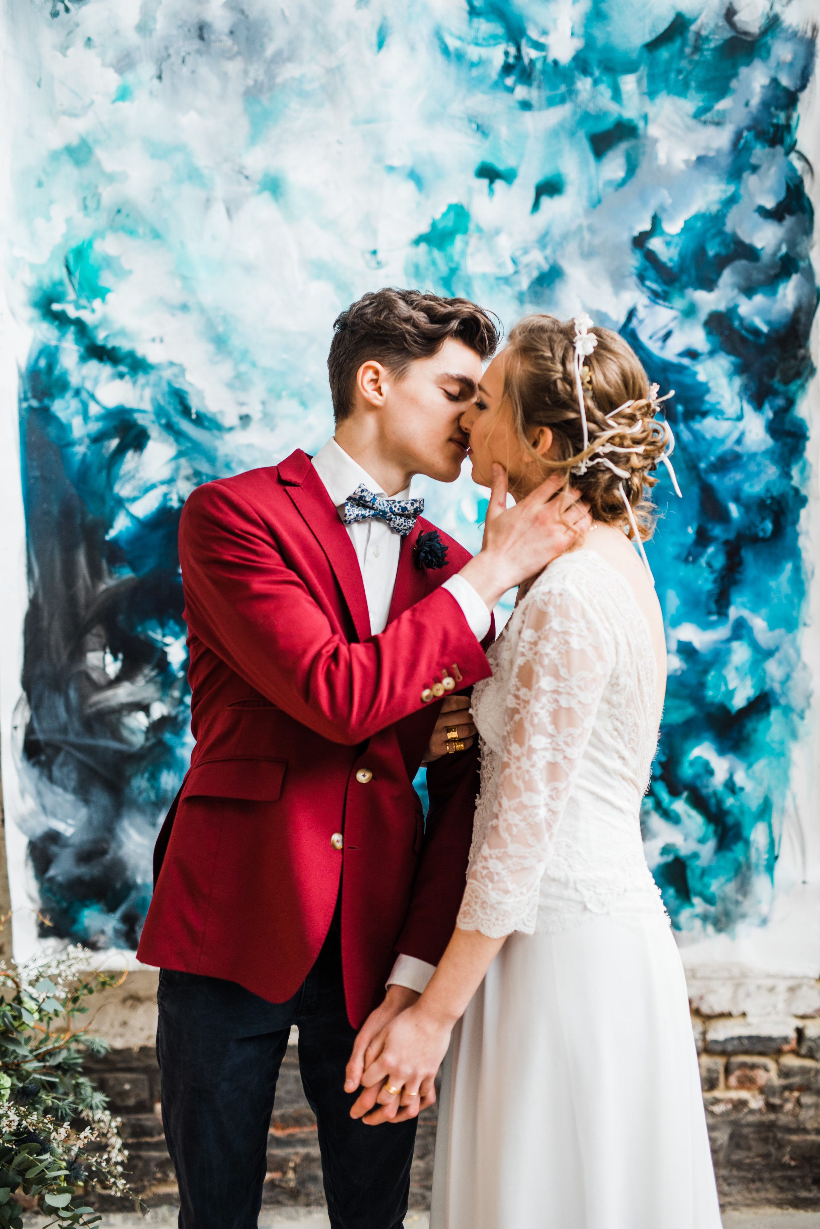 Shooting de robes de mariée par Queen to be