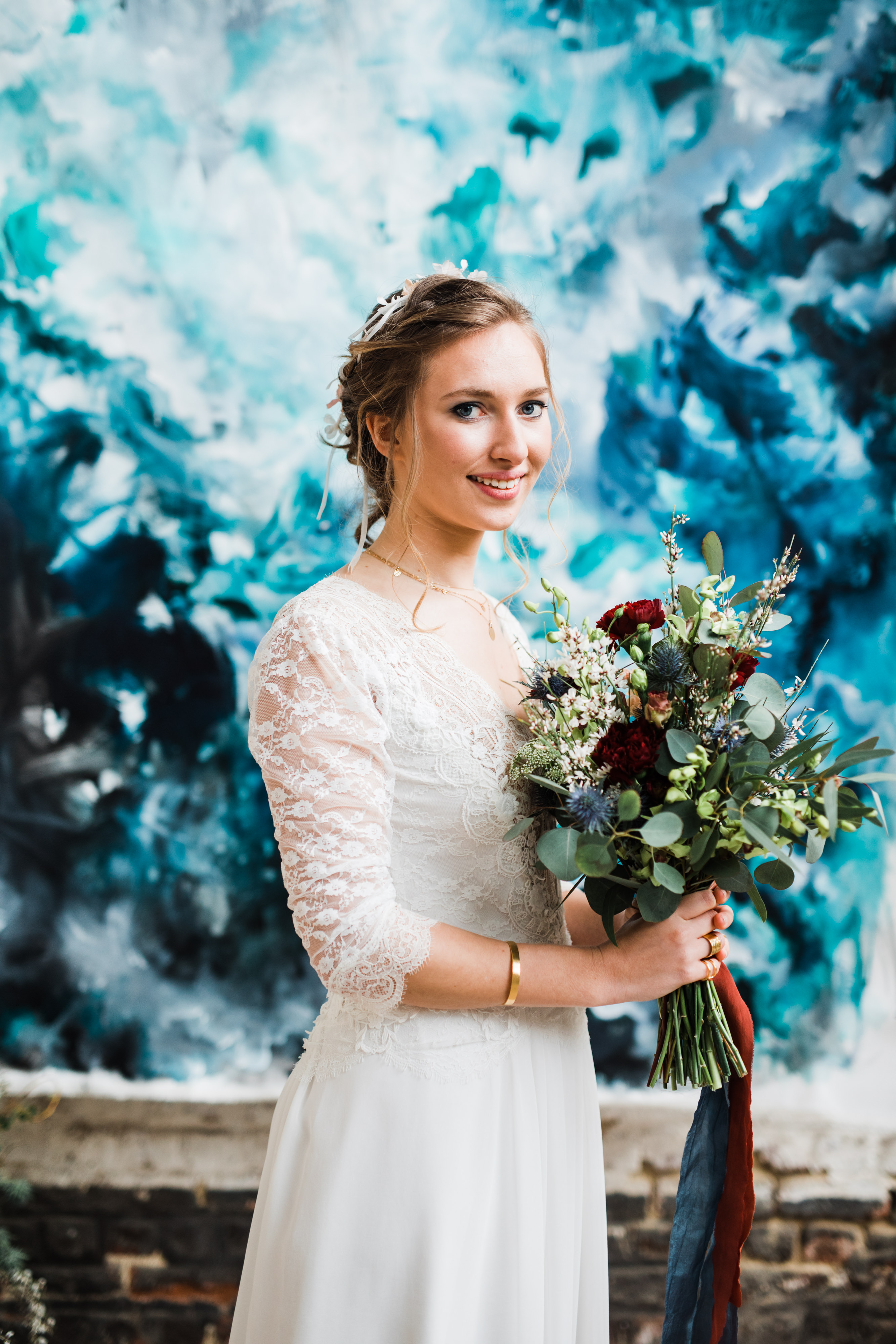 Shooting de robes de mariée par Queen to be
