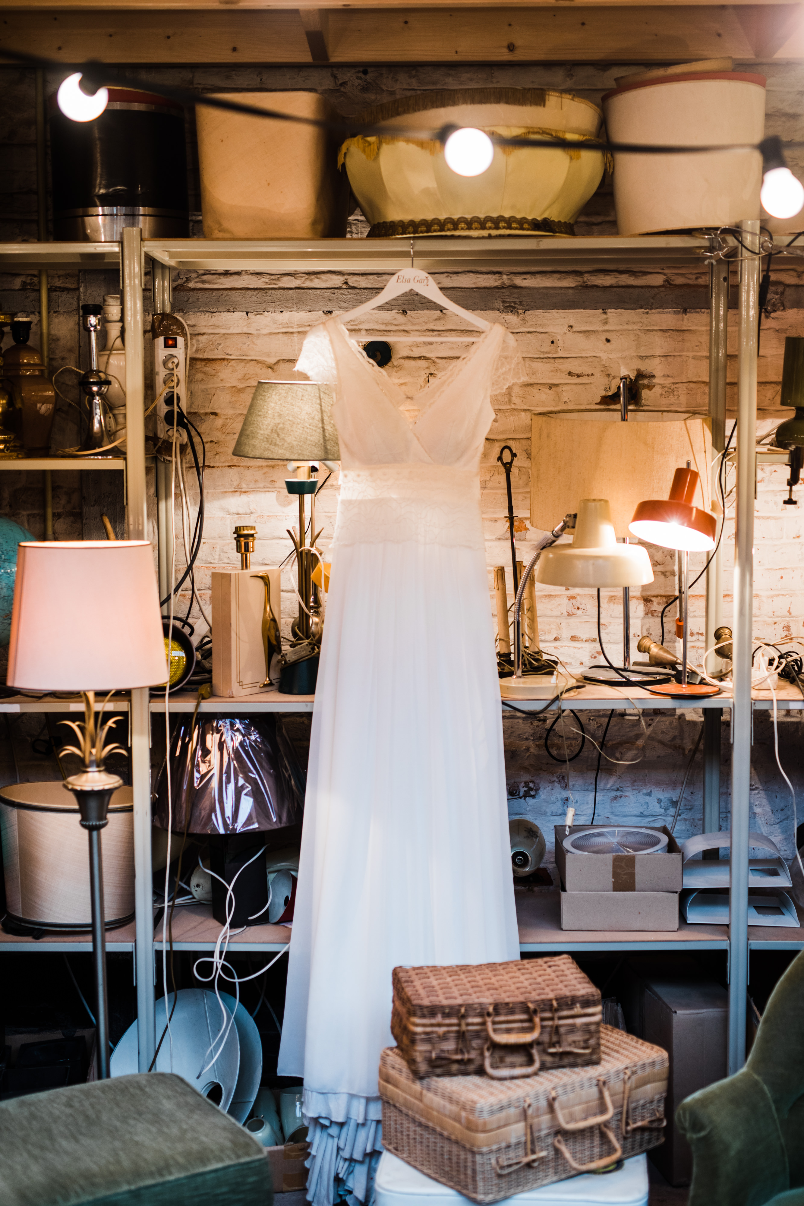 Shooting de robes de mariée par Queen to be