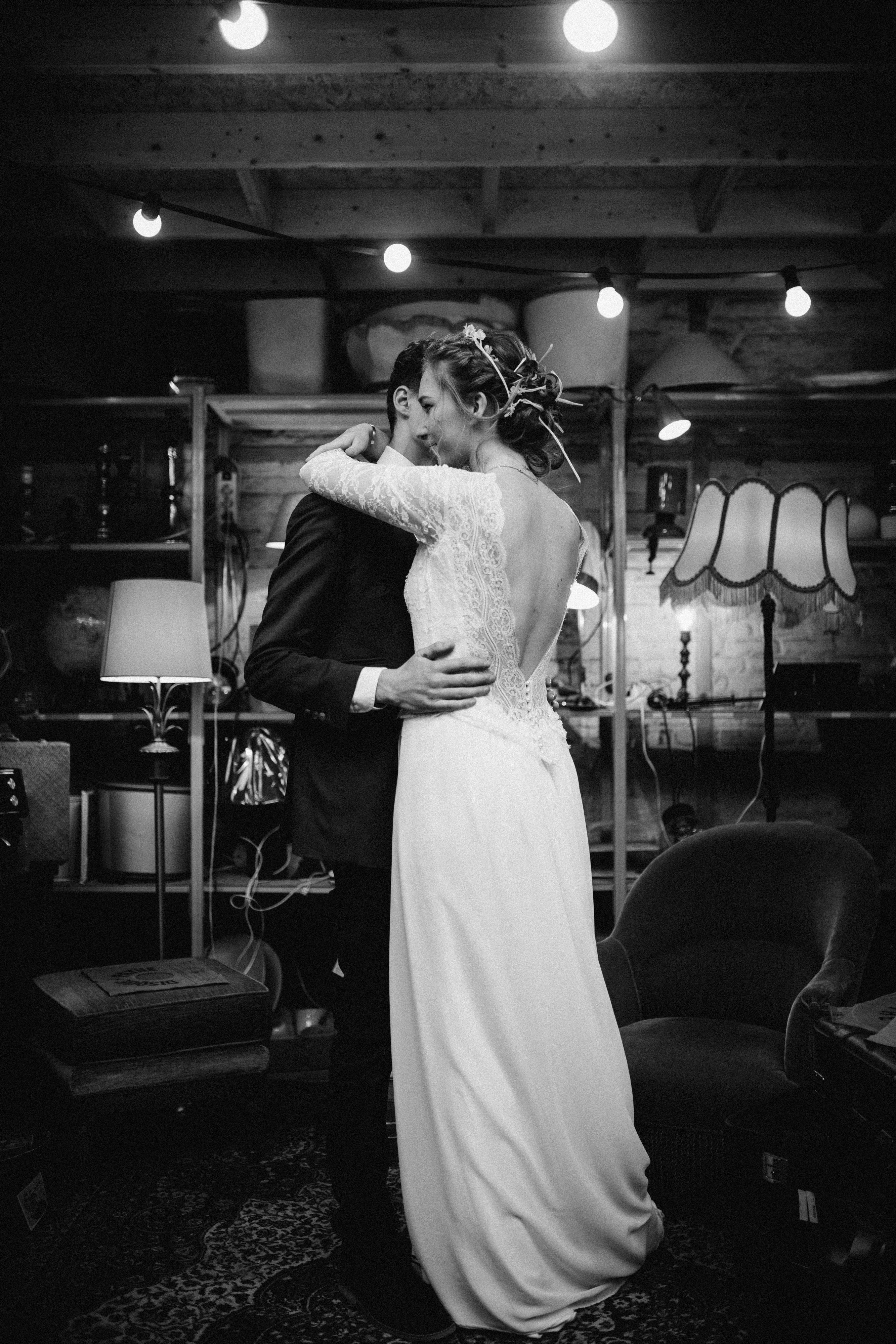 Shooting de robes de mariée par Queen to be