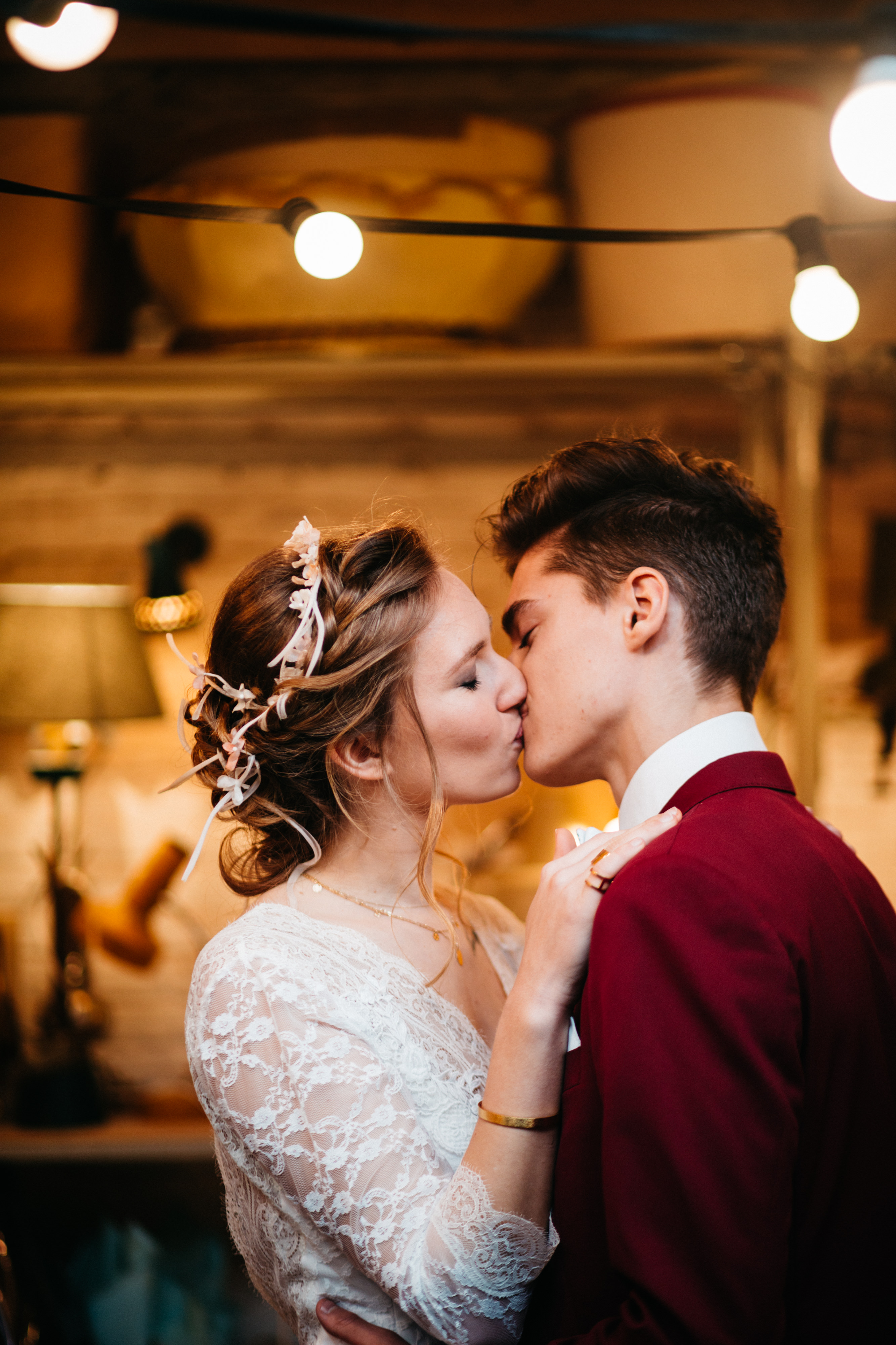 Shooting de robes de mariée par Queen to be
