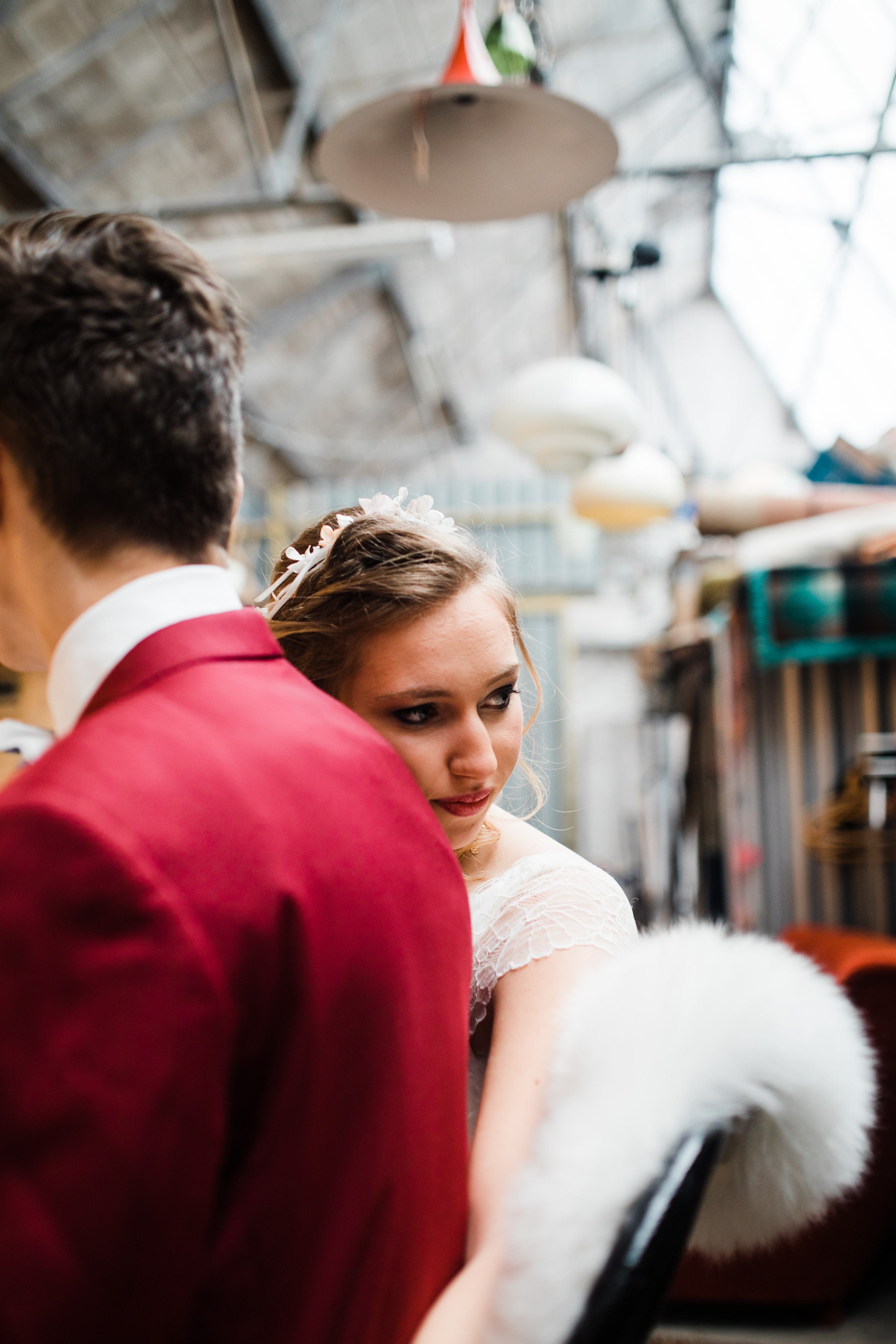 Shooting de robes de mariée par Queen to be