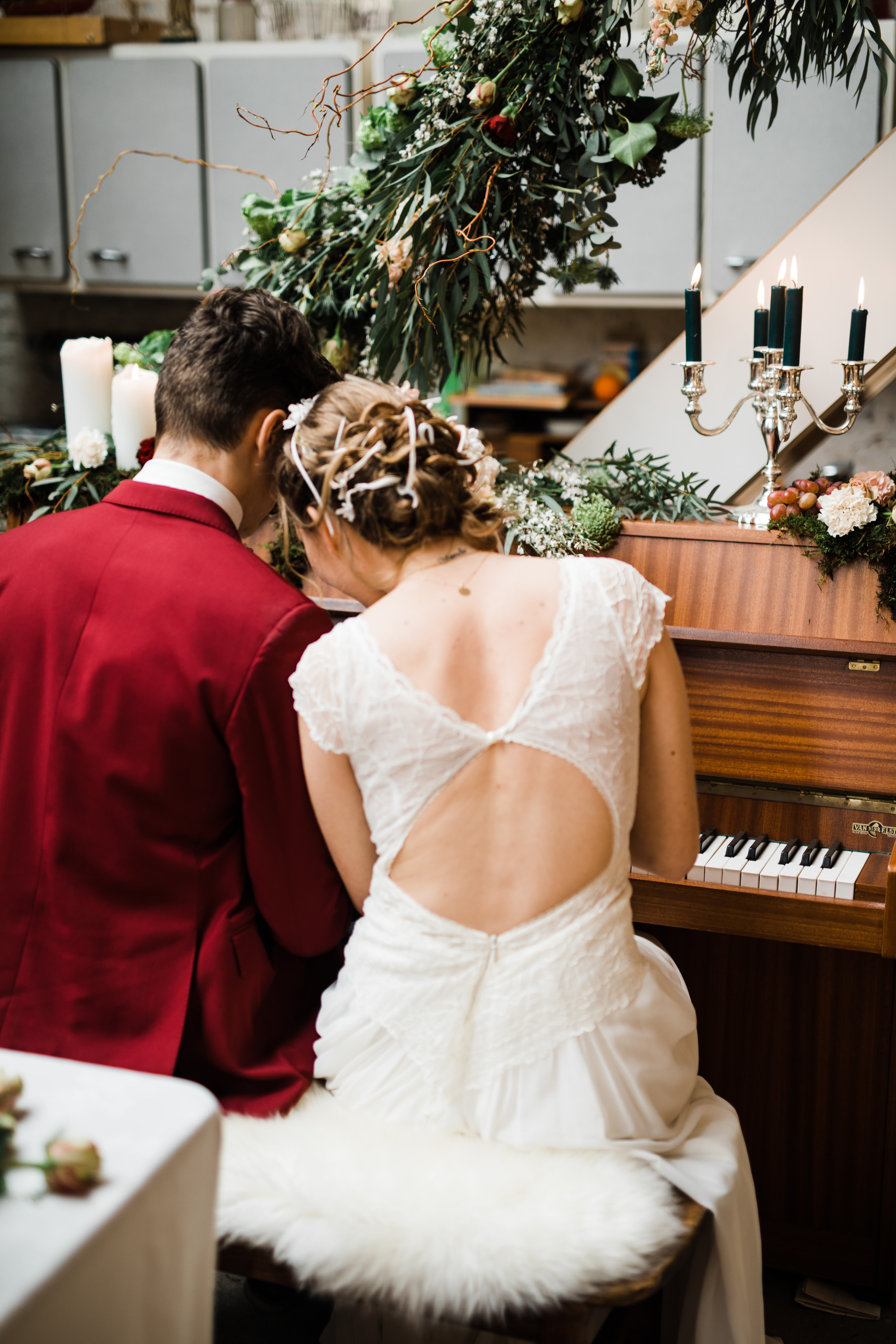 Shooting de robes de mariée par Queen to be