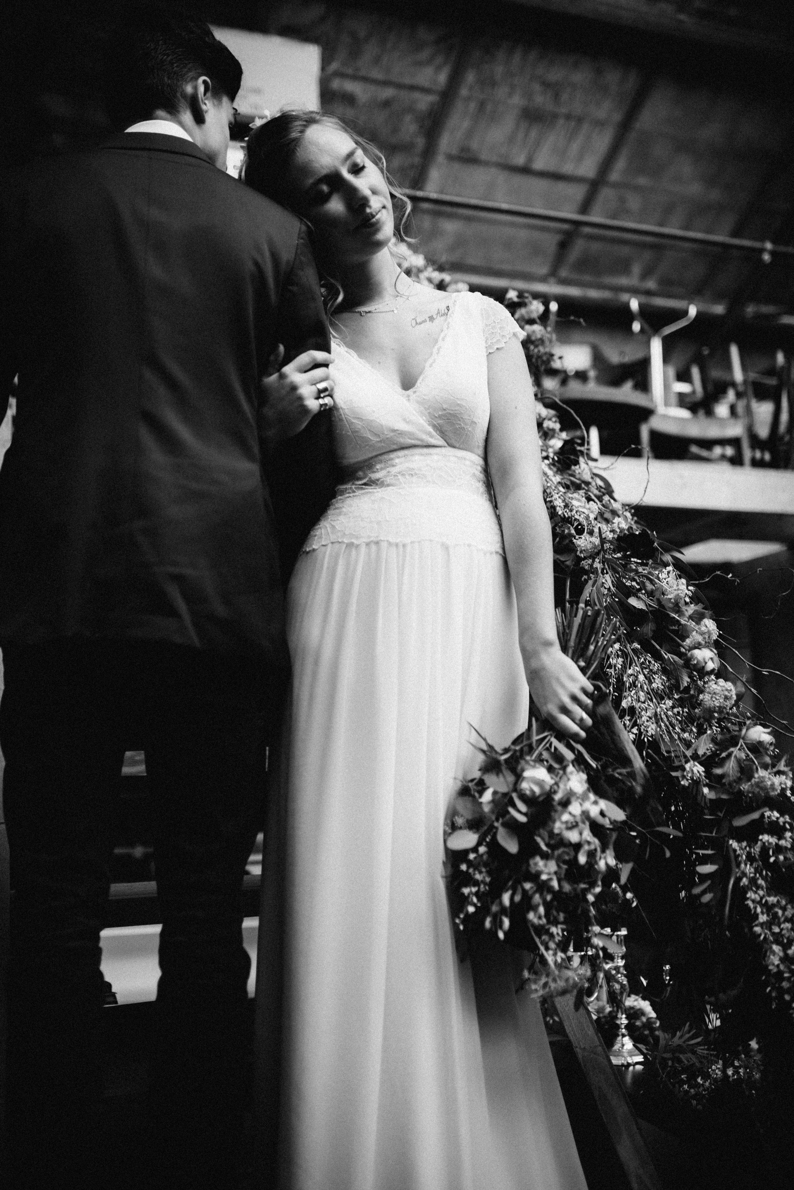 Shooting de robes de mariée par Queen to be