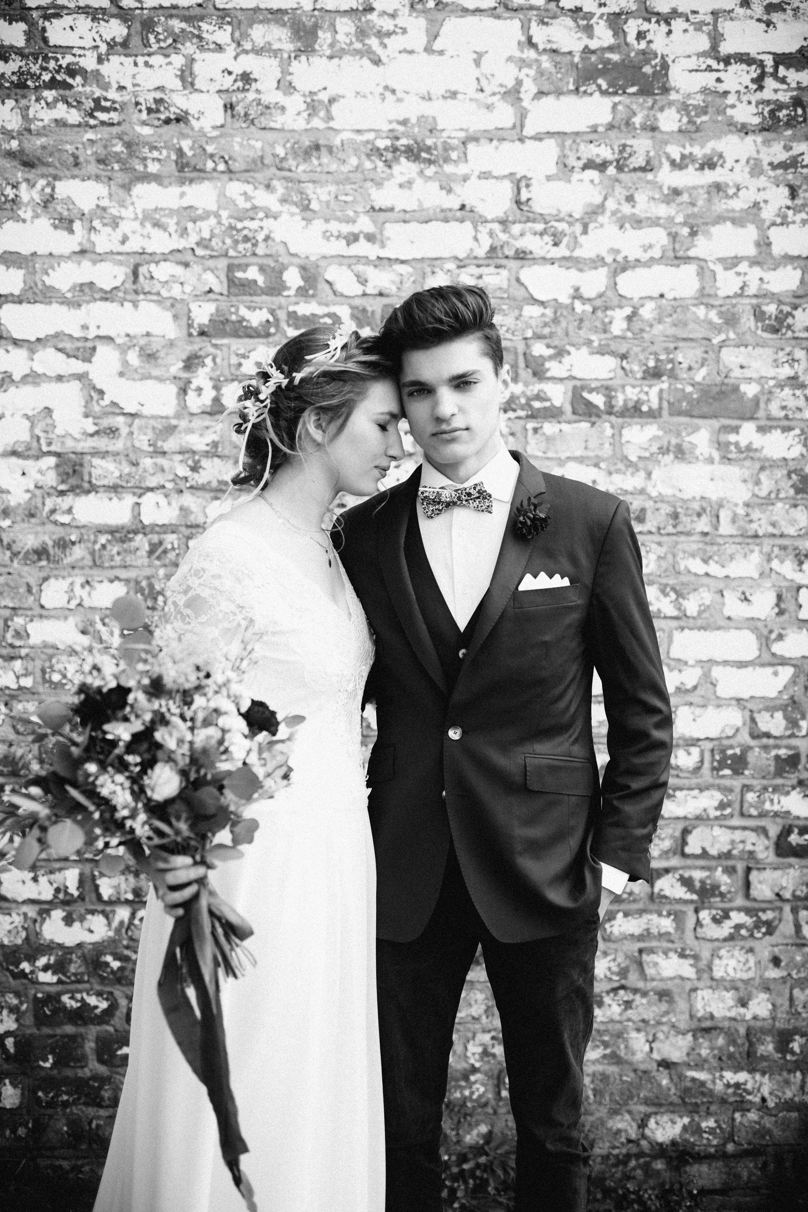 Shooting de robes de mariée par Queen to be