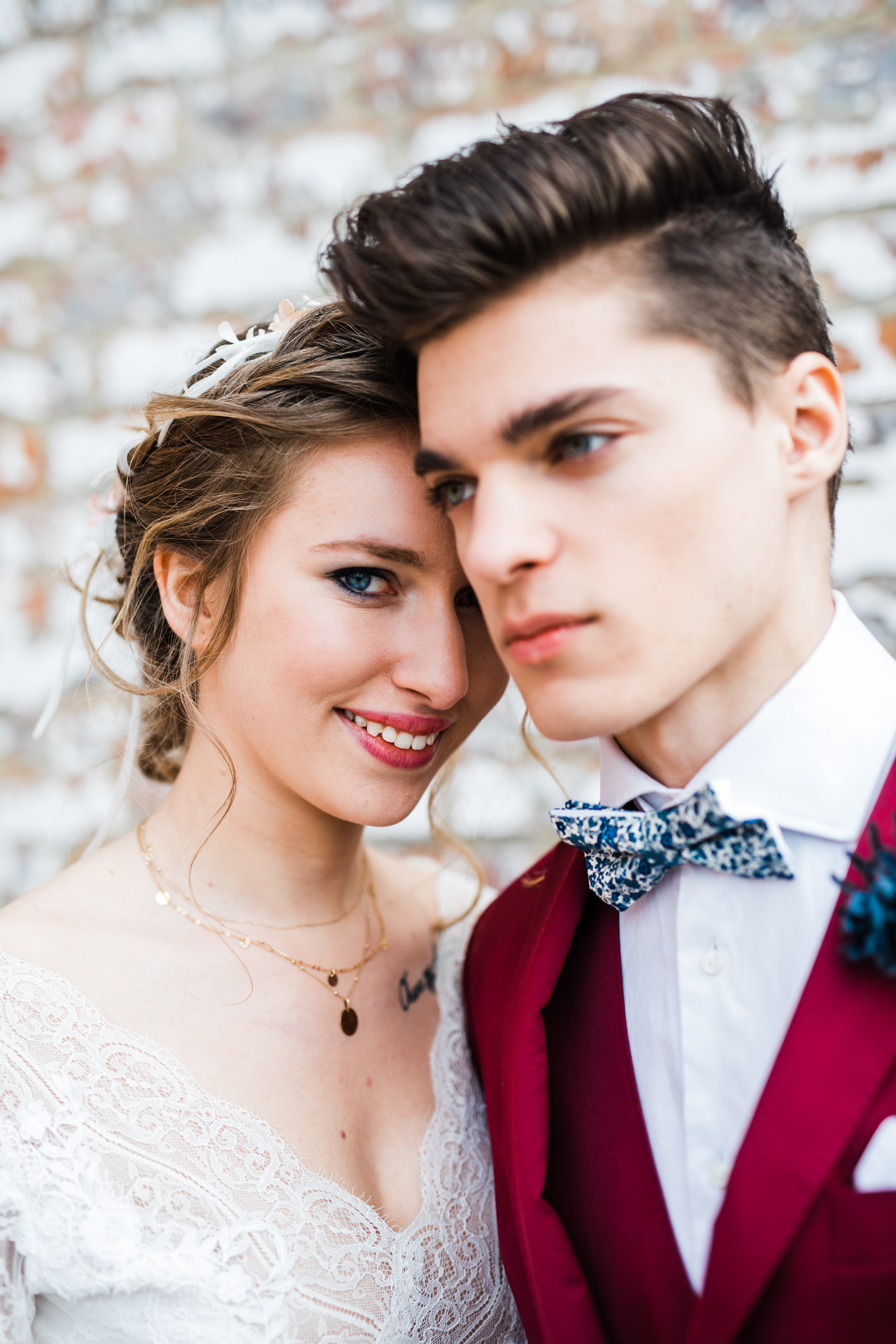 Shooting de robes de mariée par Queen to be