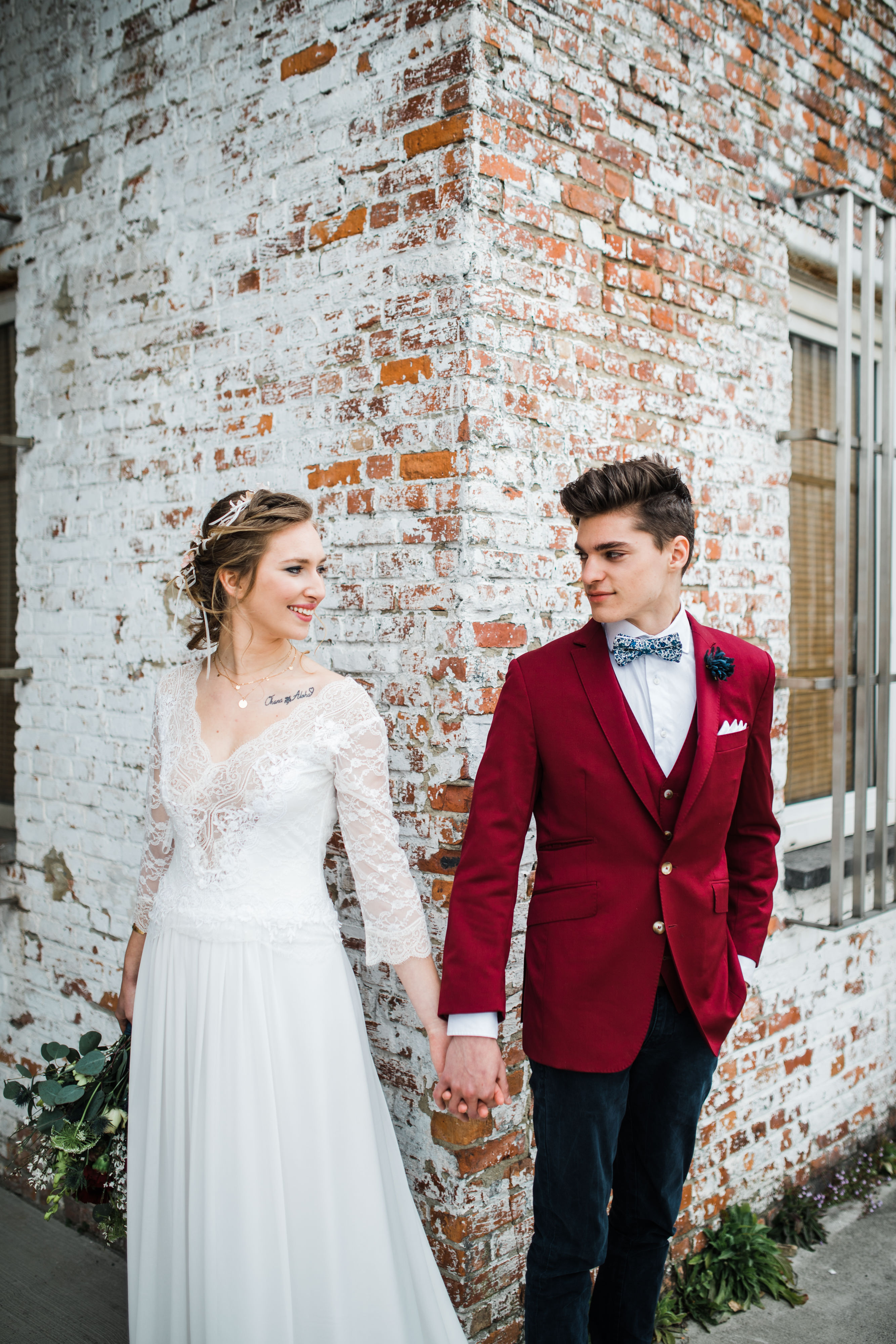 Shooting de robes de mariée par Queen to be