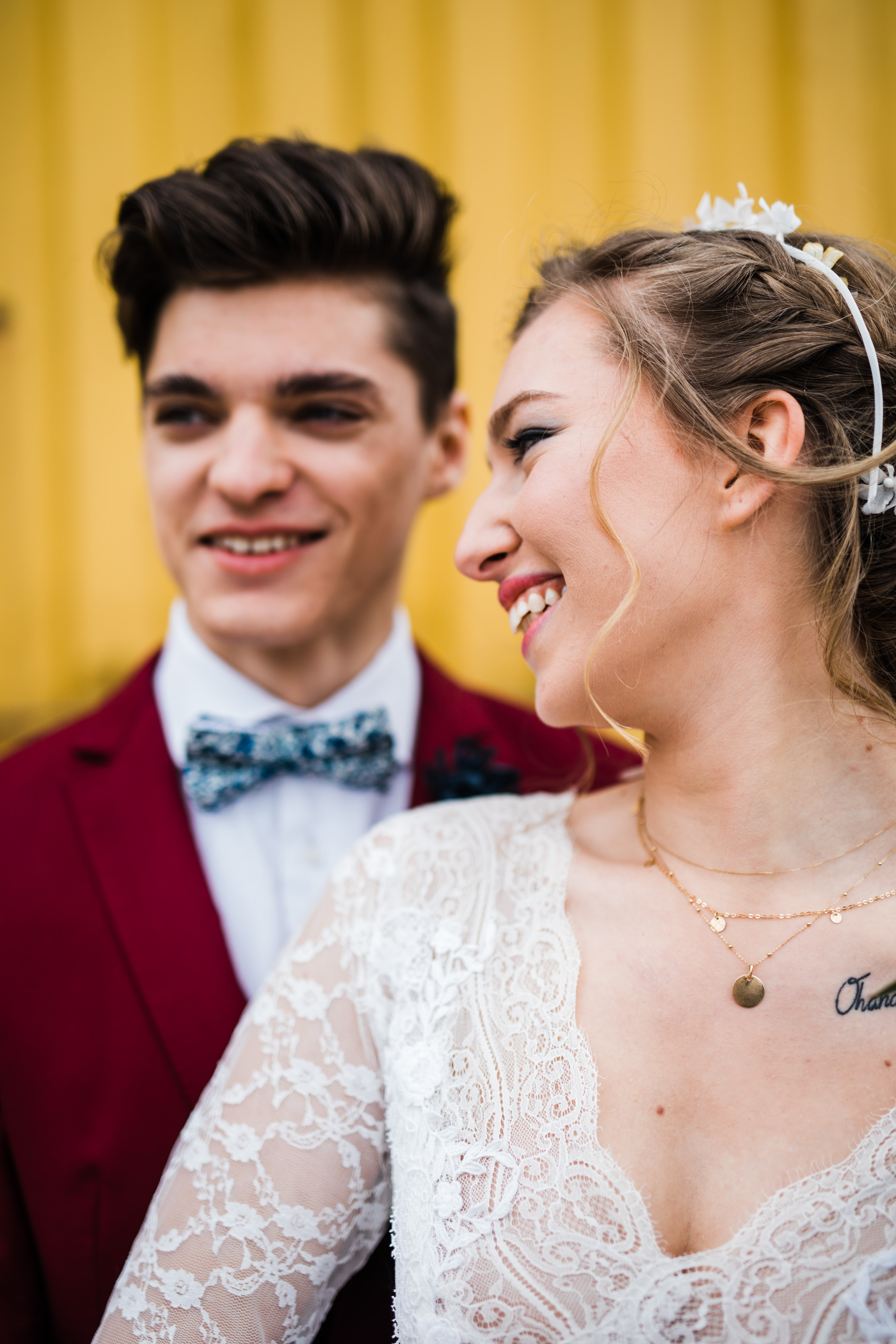 Shooting de robes de mariée par Queen to be