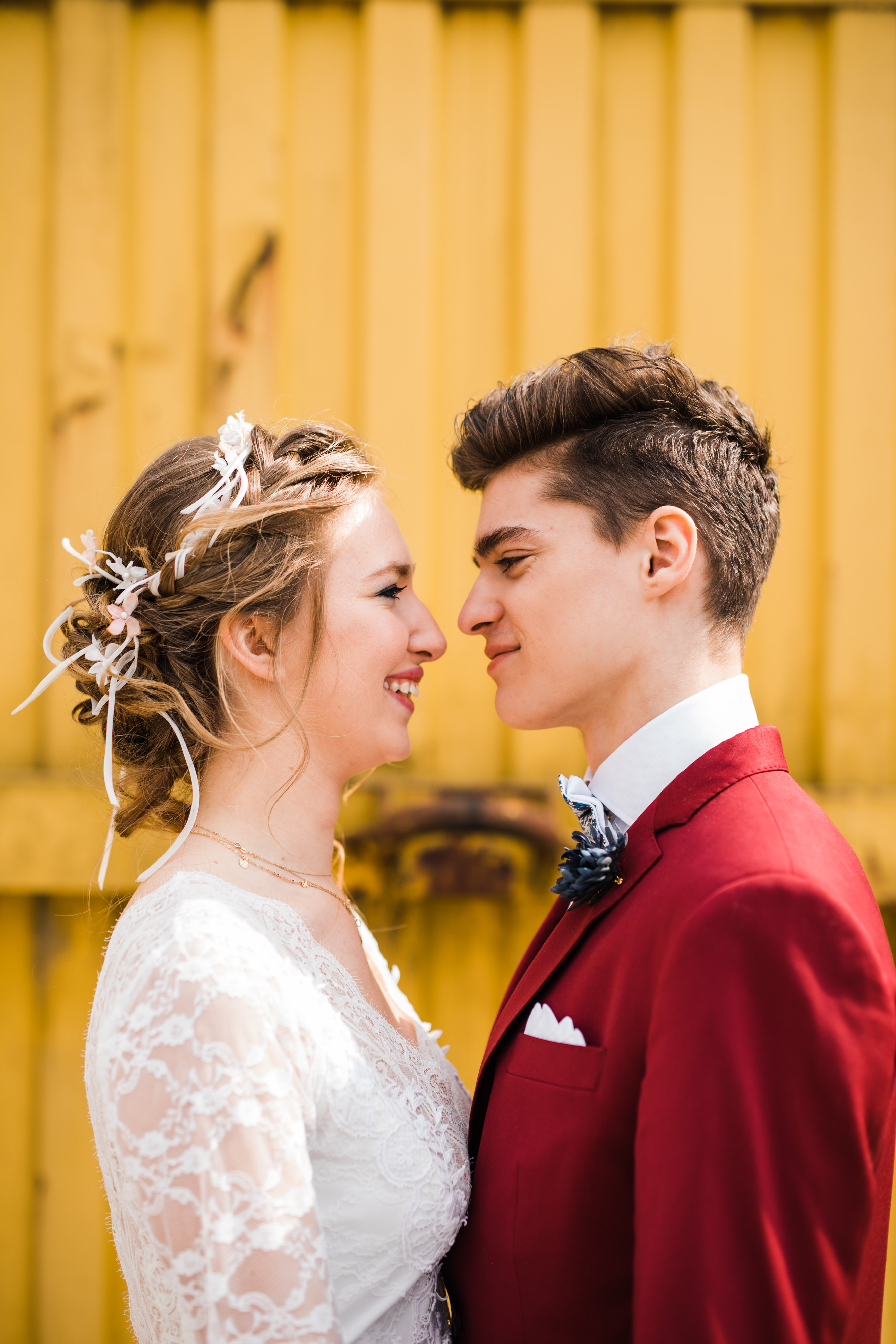 Shooting de robes de mariée par Queen to be