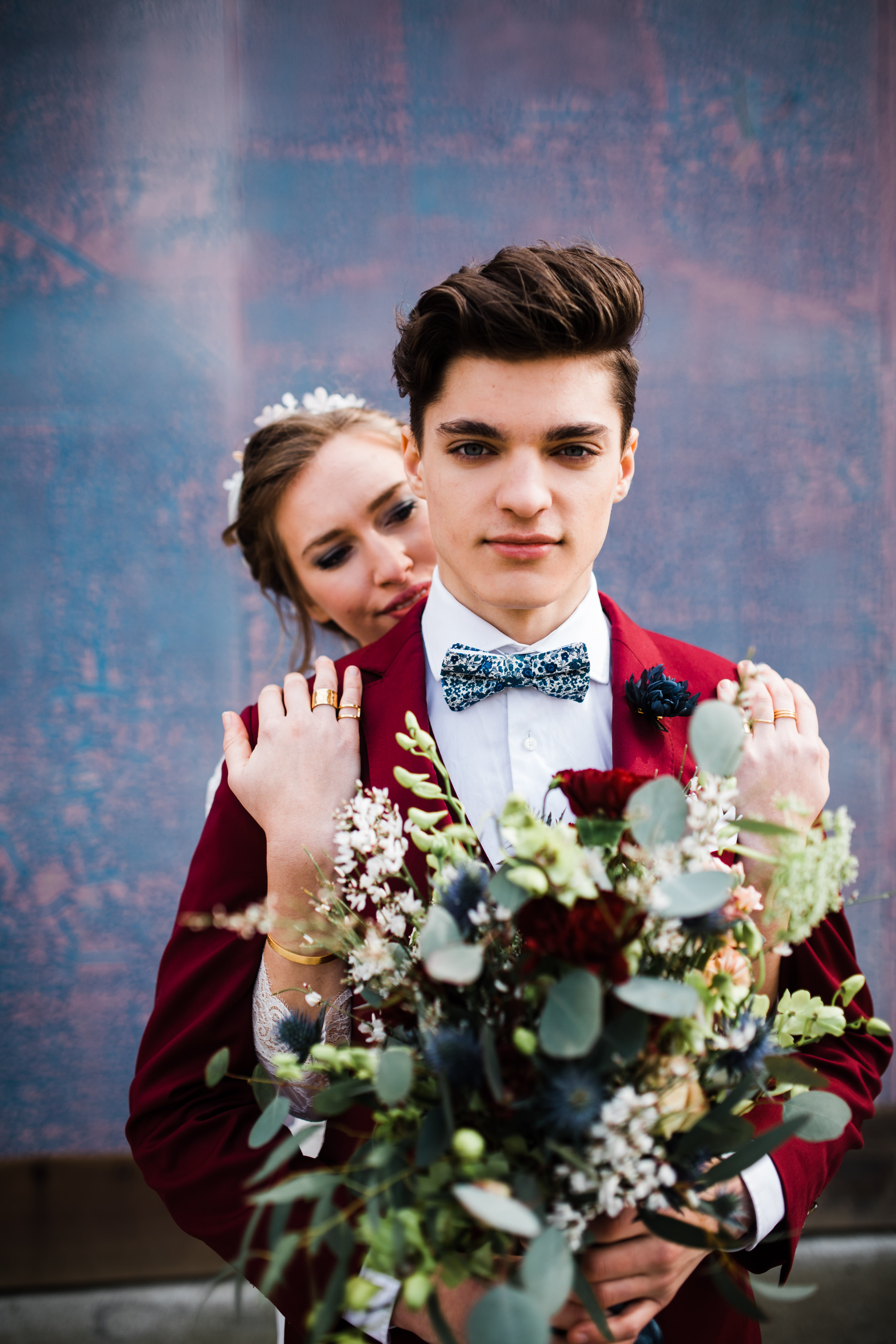 Shooting de robes de mariée par Queen to be