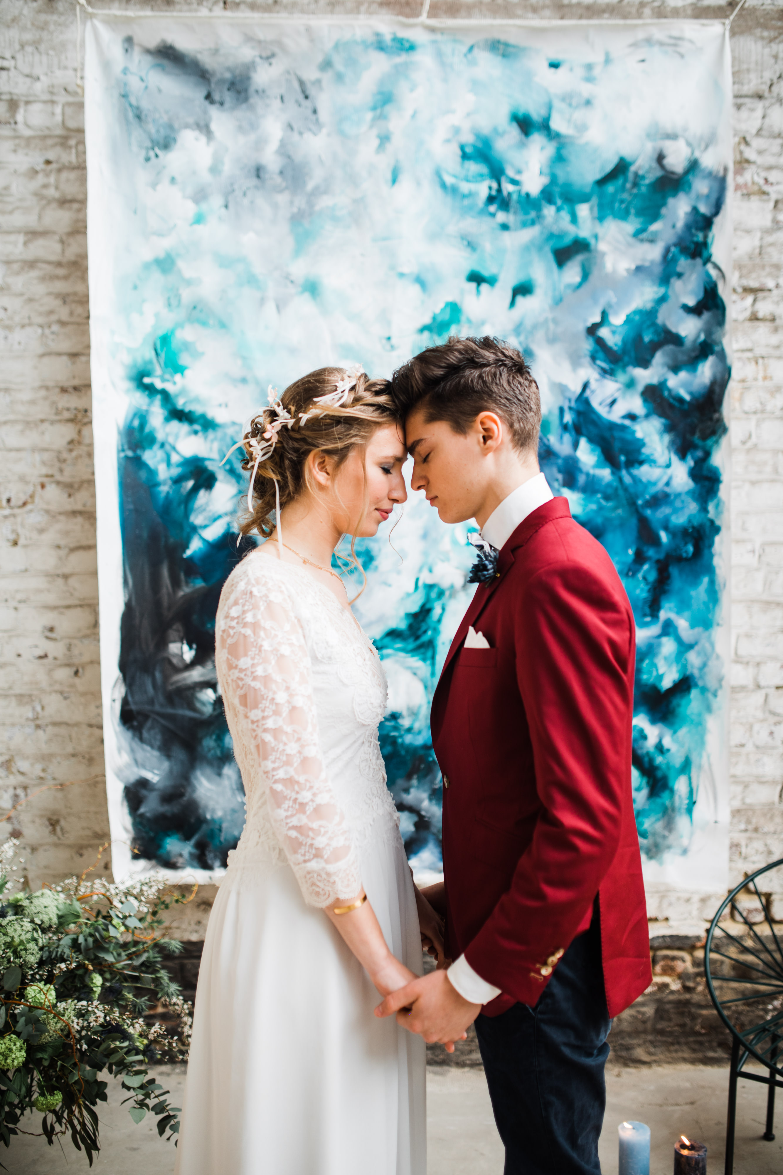 Shooting de robes de mariée par Queen to be