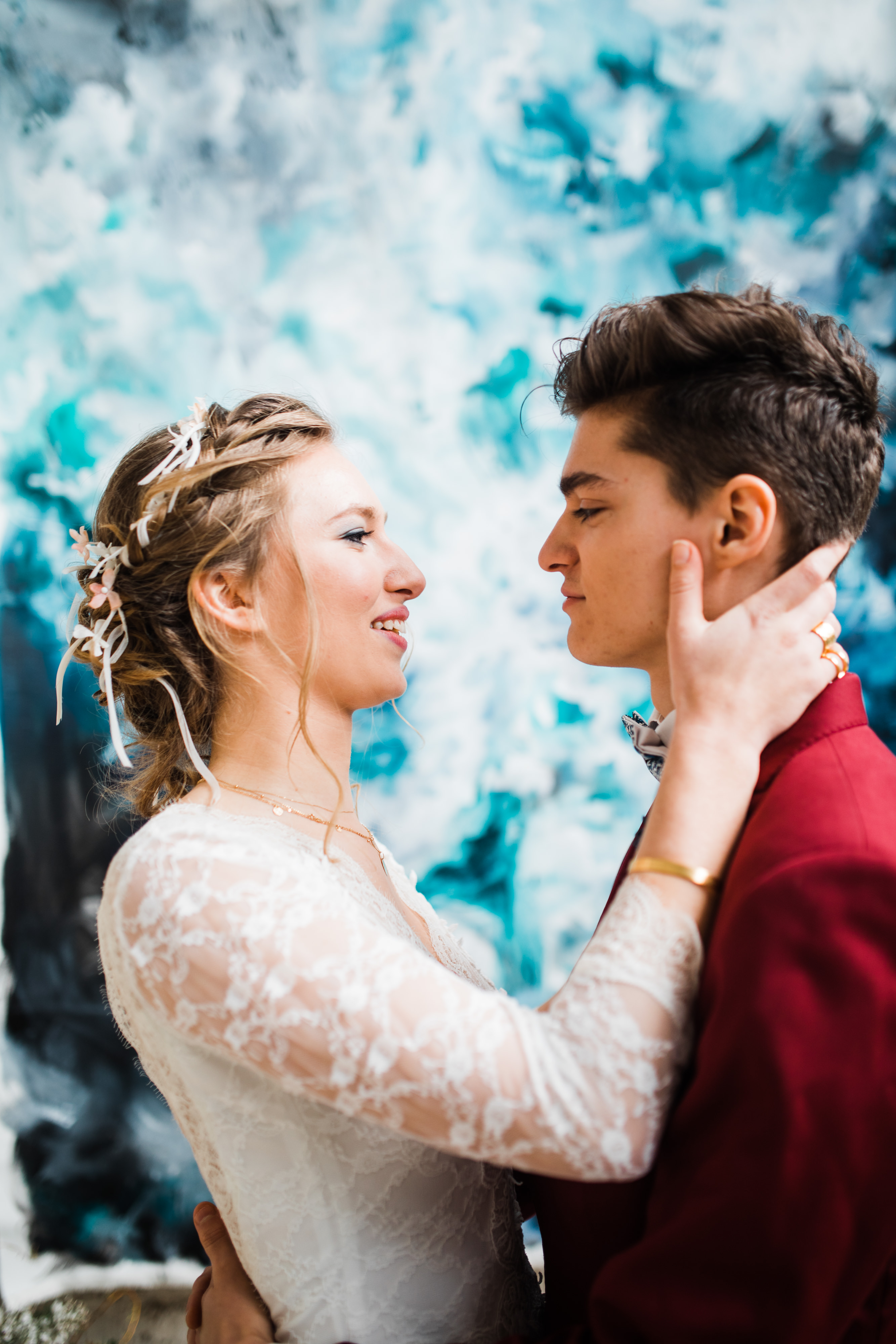 Shooting de robes de mariée par Queen to be