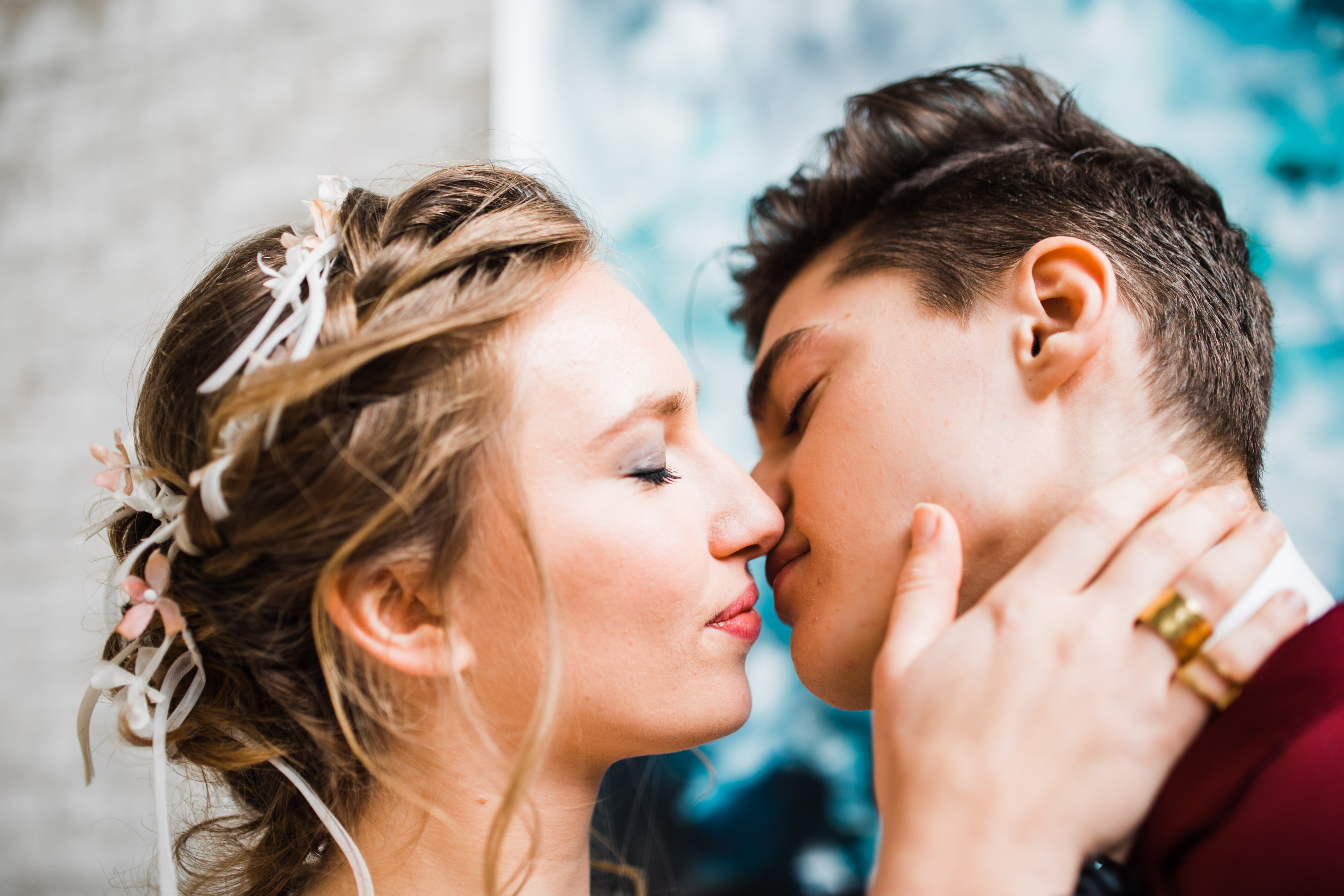 Shooting de robes de mariée par Queen to be