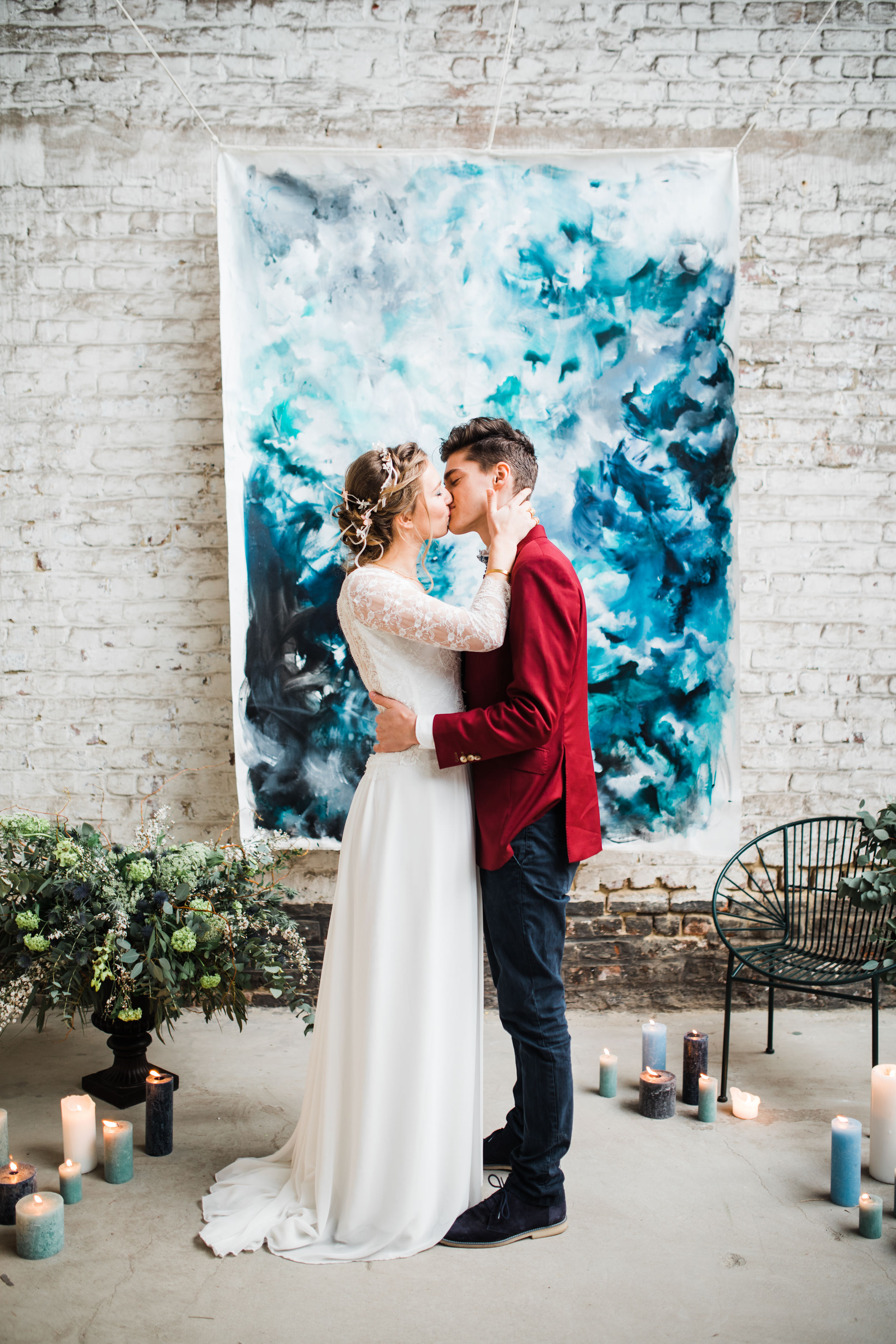 Shooting de robes de mariée par Queen to be