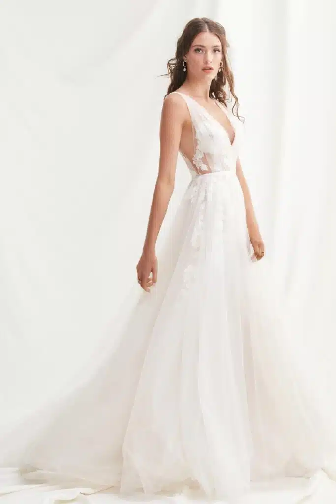 Lainie par Watters, créatrice de robes de mariée chez Queen to be