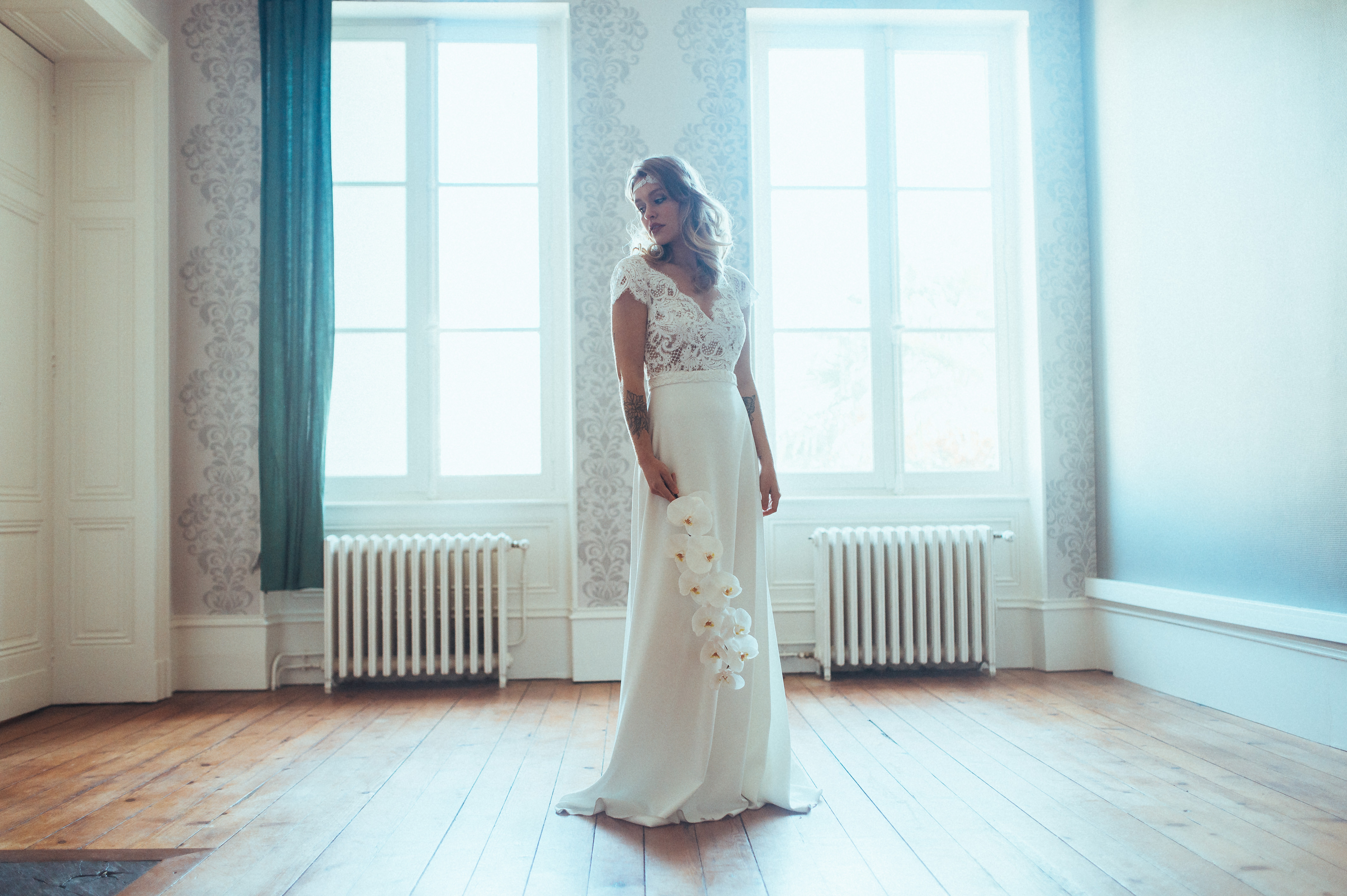 Anne, robe de mariée Elsa Gary by Anne à Bruxelles, Belgique