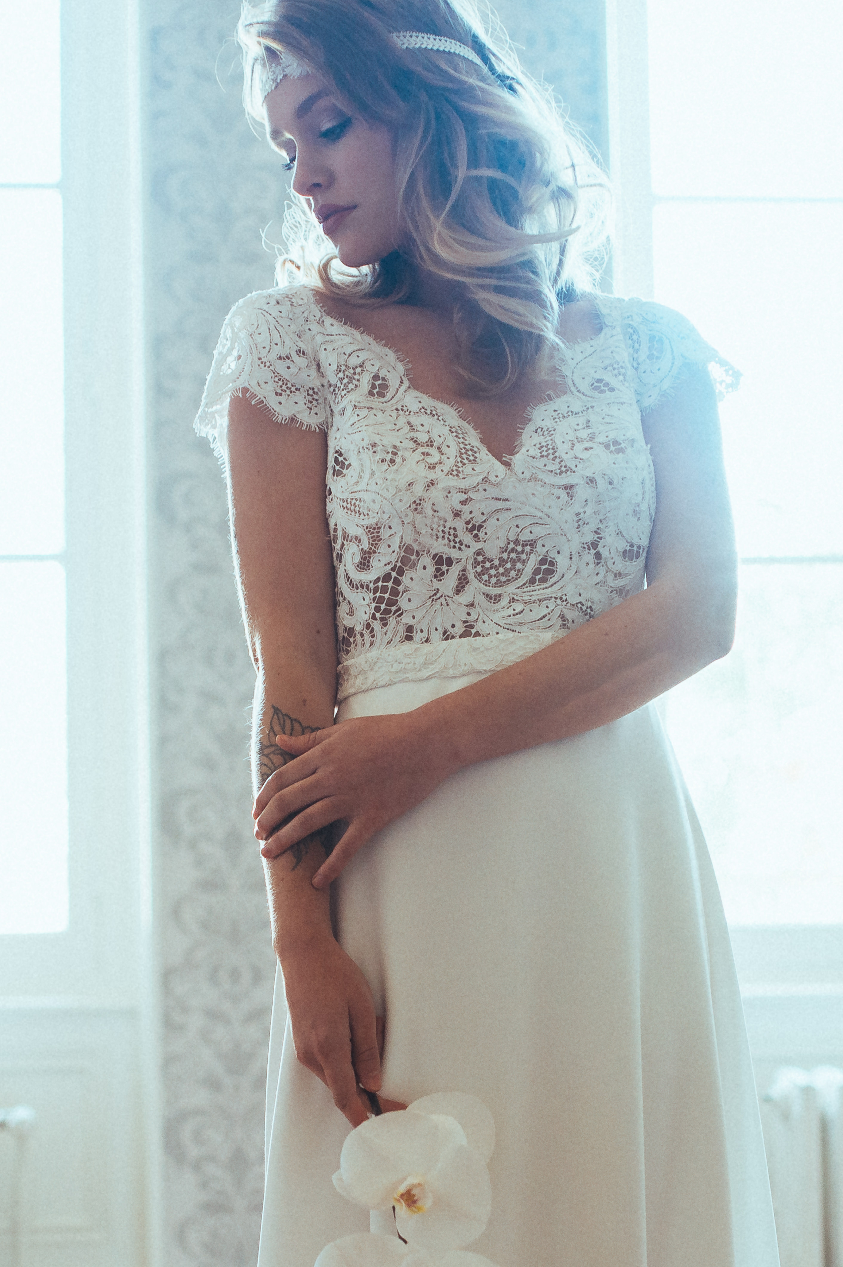 Anne, robe de mariée Elsa Gary by Anne à Bruxelles, Belgique