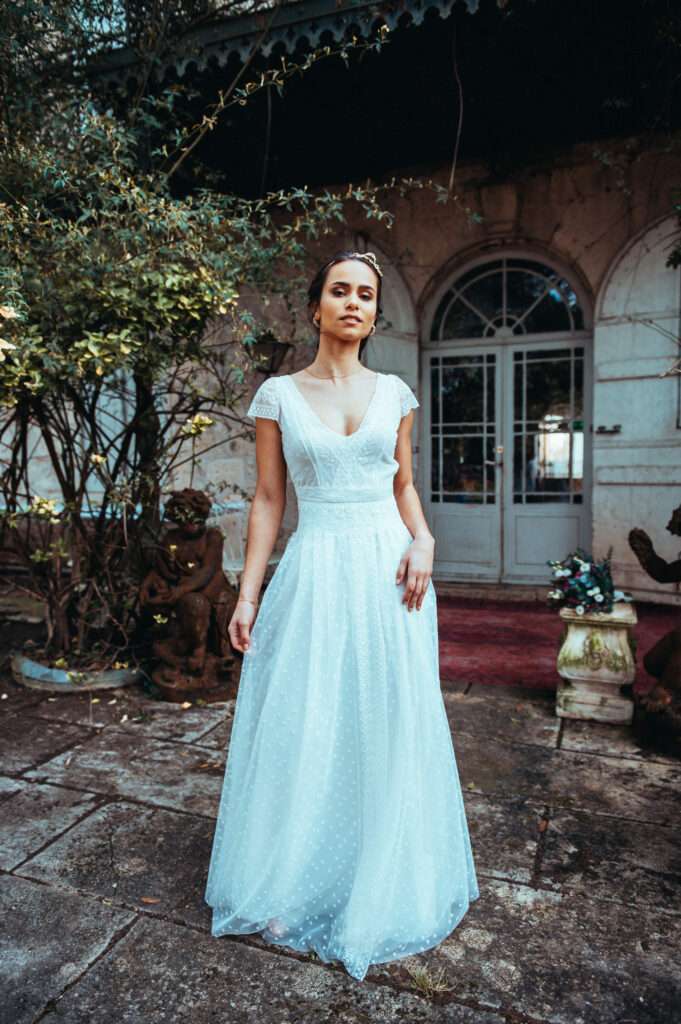 Le Jour d'Après, robe de mariée Elsa Gary, showroom Queen to be