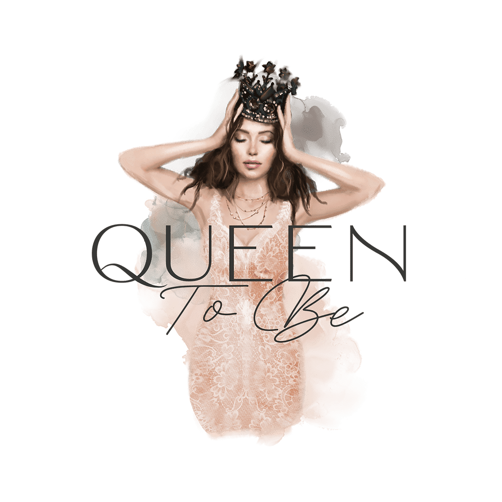 Logo Queen to be, showroom de robes de mariée à Bruxelles