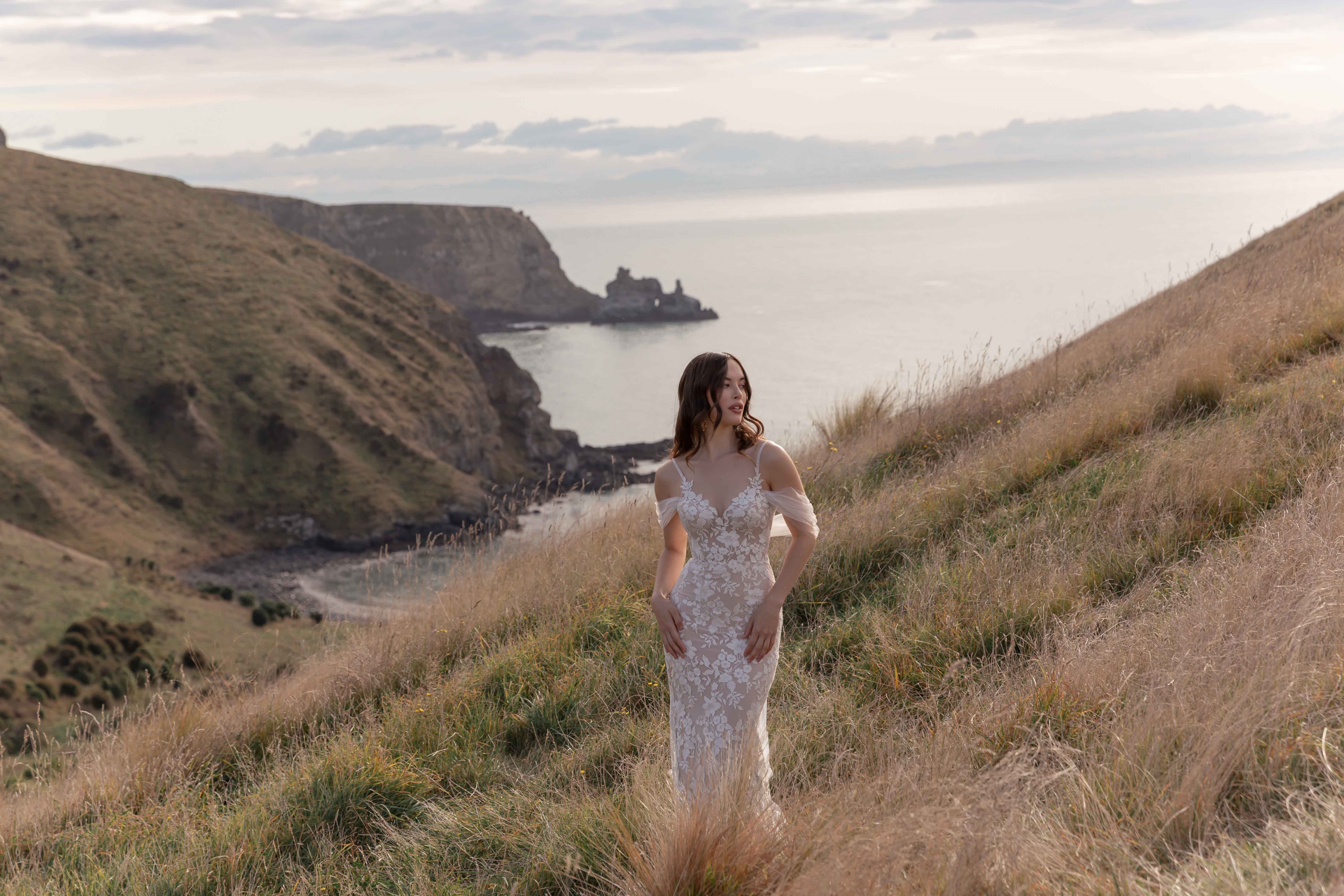 Kendall, robe de mariée Madi Lane, showroom Queen to be