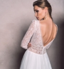 Phyladelphy, robe de mariée Angeola, au showroom Queen to be