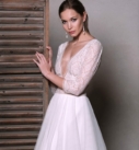 Phyladelphy, robe de mariée Angeola, au showroom Queen to be
