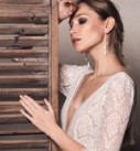 Phyladelphy, robe de mariée Angeola, au showroom Queen to be