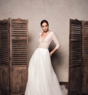 Phyladelphy, robe de mariée Angeola, au showroom Queen to be