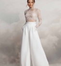 Alexis, robe de mariée Catherine Deane, au showroom Queen to be