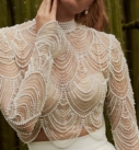 Alexis, robe de mariée Catherine Deane, au showroom Queen to be