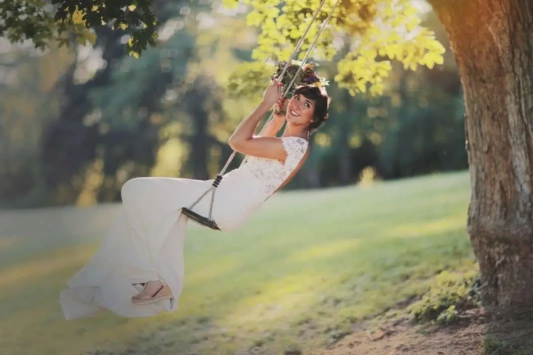 Camila, notre Mariée du Jour, avec sa robe de mariée Queen to be