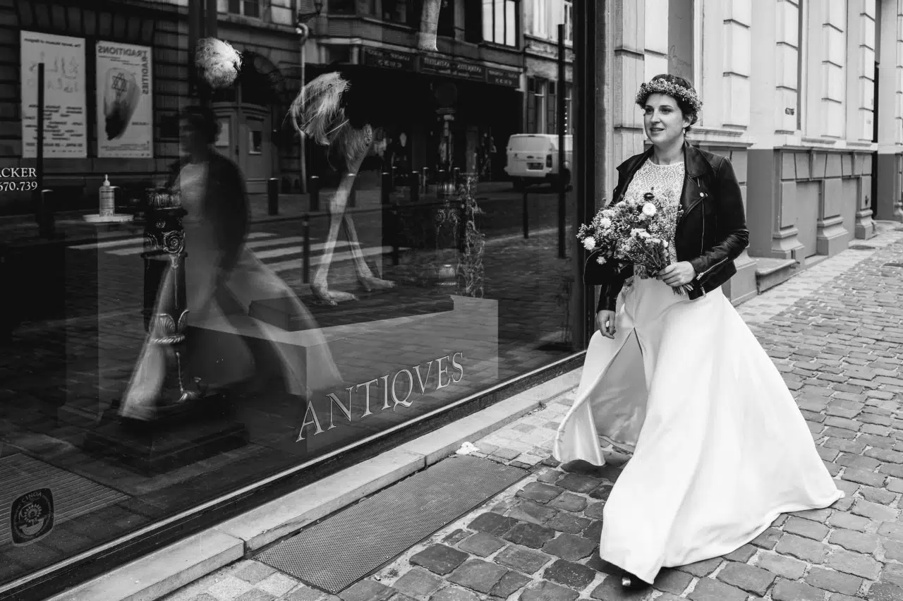 Coralie, notre Mariée du Jour, avec sa robe de mariée Queen to be