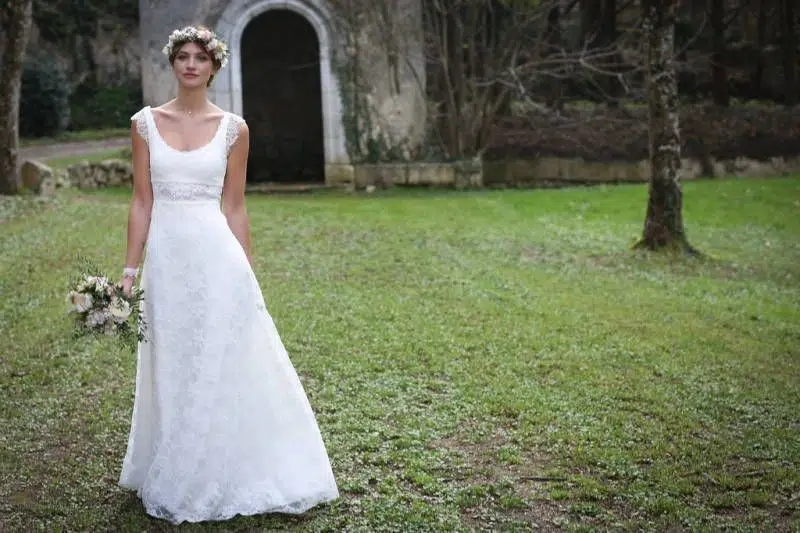 Elsa Gary, créatrice de robes de mariée chez Queen to be