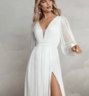 Levi Gown, robe de mariée Catherine Deane, au showroom Queen to be