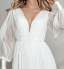 Levi Gown, robe de mariée Catherine Deane, au showroom Queen to be