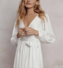 Mia, par Catherine Deane, créatrice de robes de mariée chez Queen to be