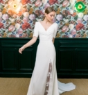 Roma, robe de mariée Angeola, au showroom Queen to be