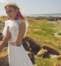 Nacre, robe de mariée Rembo Styling, au showroom Queen to be