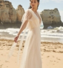 Sofia, robe de mariée Rembo Styling, au showroom Queen to be