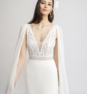 Vivianne, robe de mariée Marylise, au showroom Queen to be