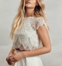 Monique, robe de mariée Catherine Deane, au showroom Queen to be