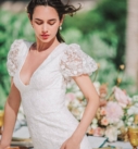 Coco Ivory, robe de mariée Madi Lane, showroom Queen to be