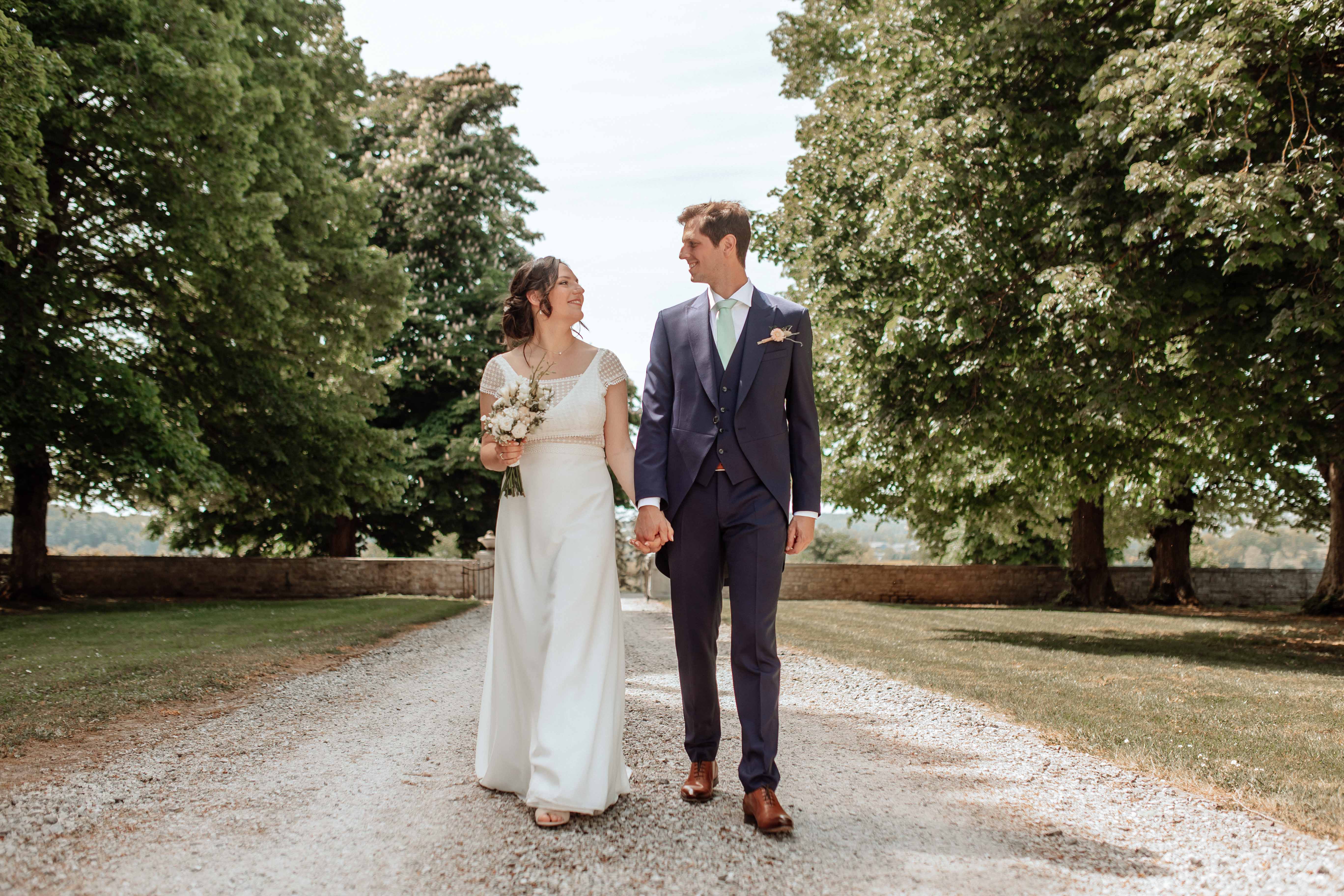 Mathilde, notre Mariée du Jour, avec sa robe de mariée Queen to be